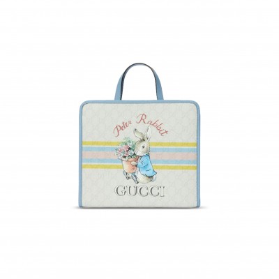 GUCCI CHILDREN'S GUCCI PETER RABBIT TOTE BAG 605614 (28.5*25*11cm)